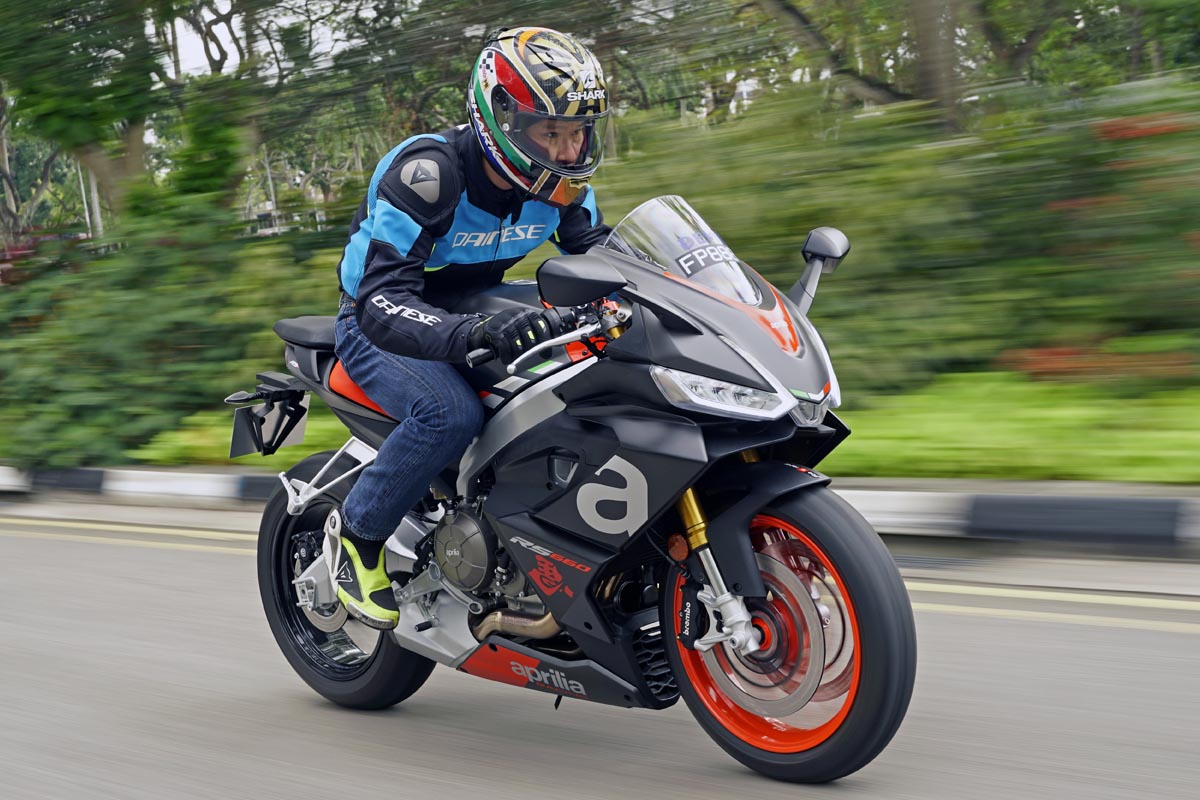 2021 Aprilia RS 660 sportsbike reviewed in Singapore 