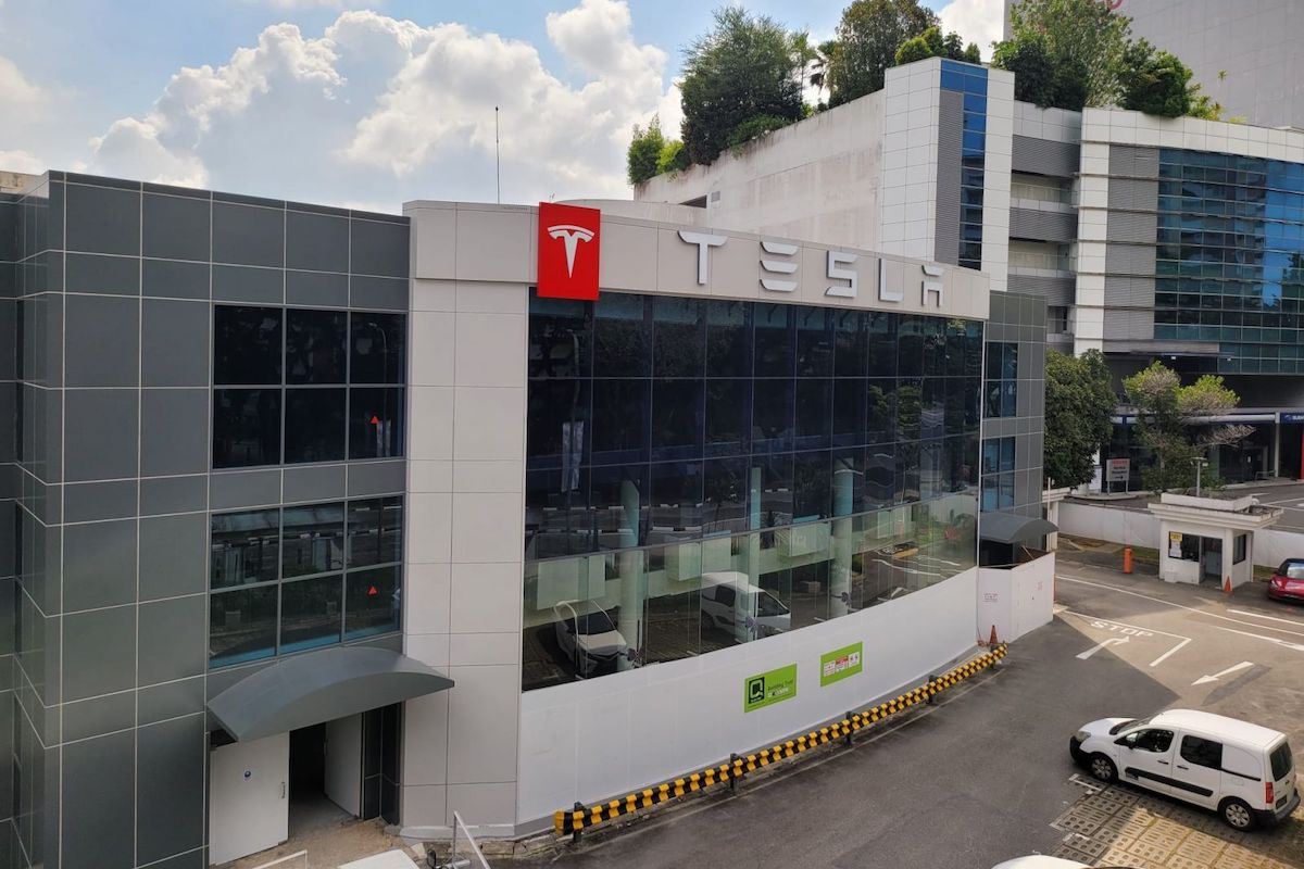 Tesla Singapore facility