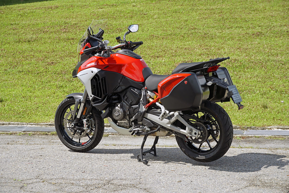 2021 Ducati Multistrada V4S  Singapore - rear