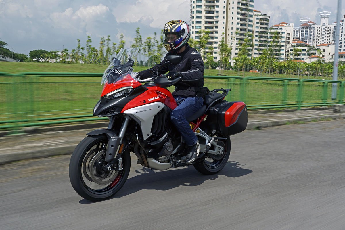 2021 Ducati Multistrada V4S  Singapore - on the road
