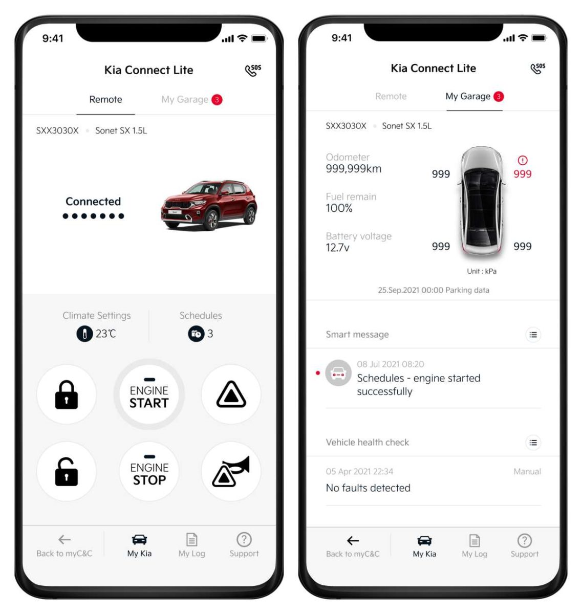 Kia Connect Lite App Singapore