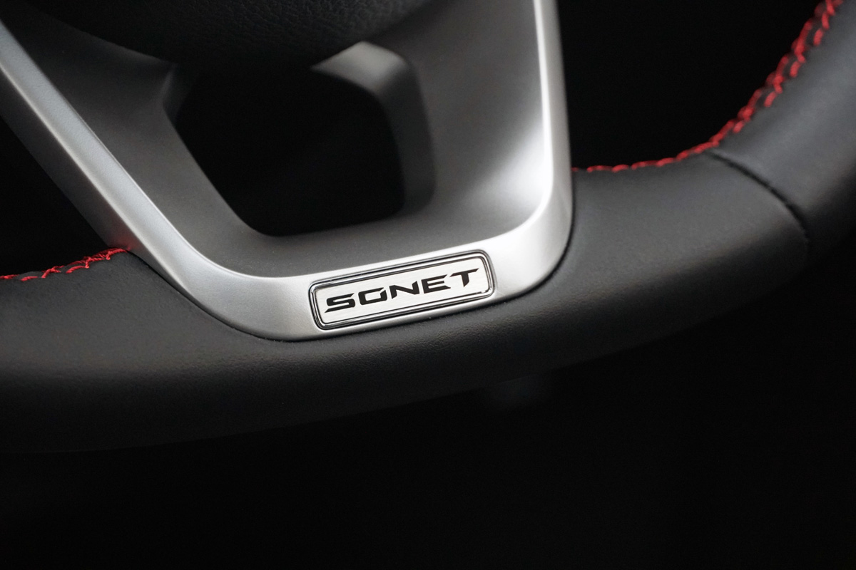 2022 Kia Sonet Singapore Review steering wheel