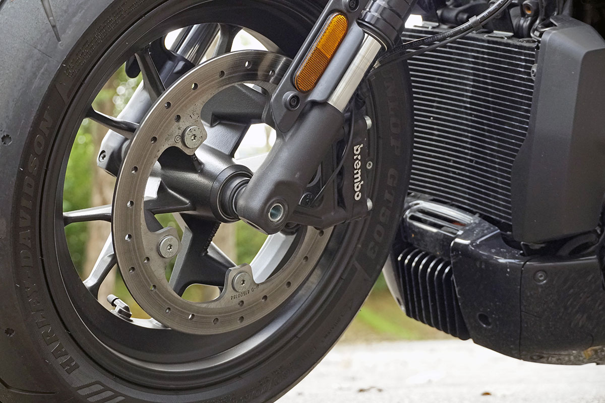 2022 Harley-Davidson Sportster S Review - CarBuyer Singapore - front brake disc brembo