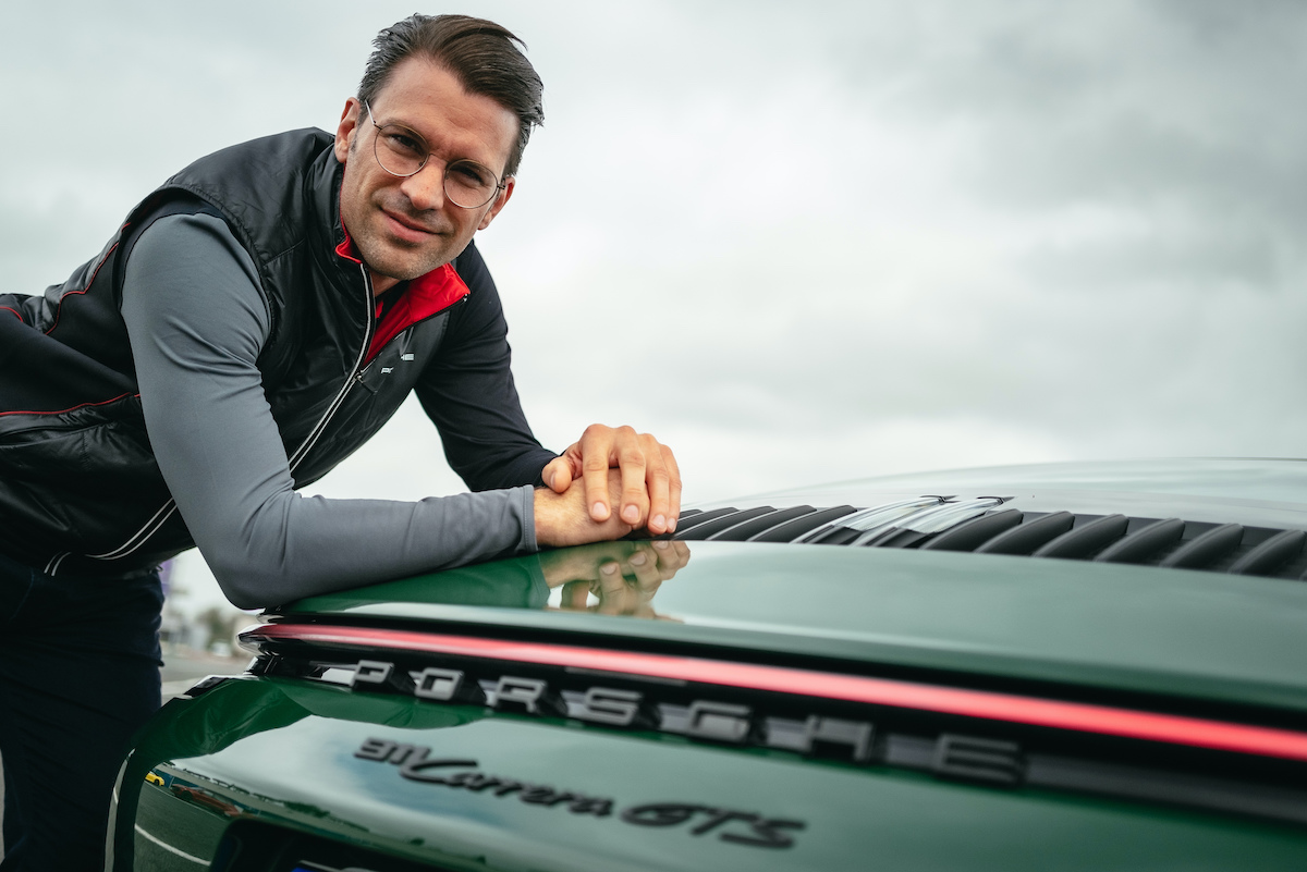 Simon Lohre, product manager for the Porsche 911